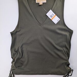 Michael Kors Khaki Tank Top